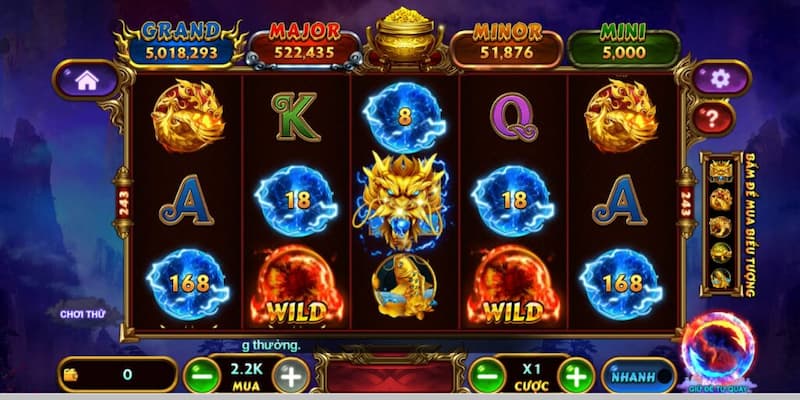 MMWin - Slot Tứ Linh đổi thưởng linh thiêng, quay trúng lớn